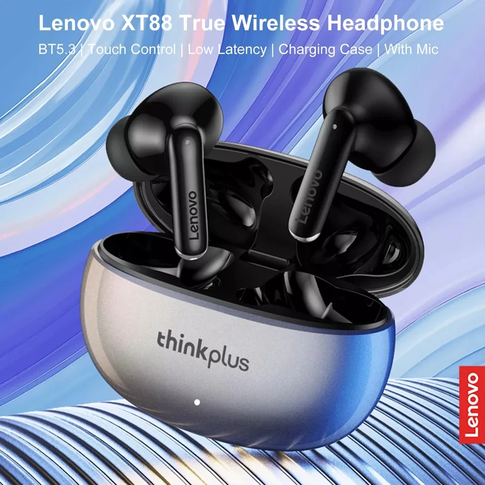 Lenovo XT88 TWS Wireless Bluetooth Earbuds - image 6