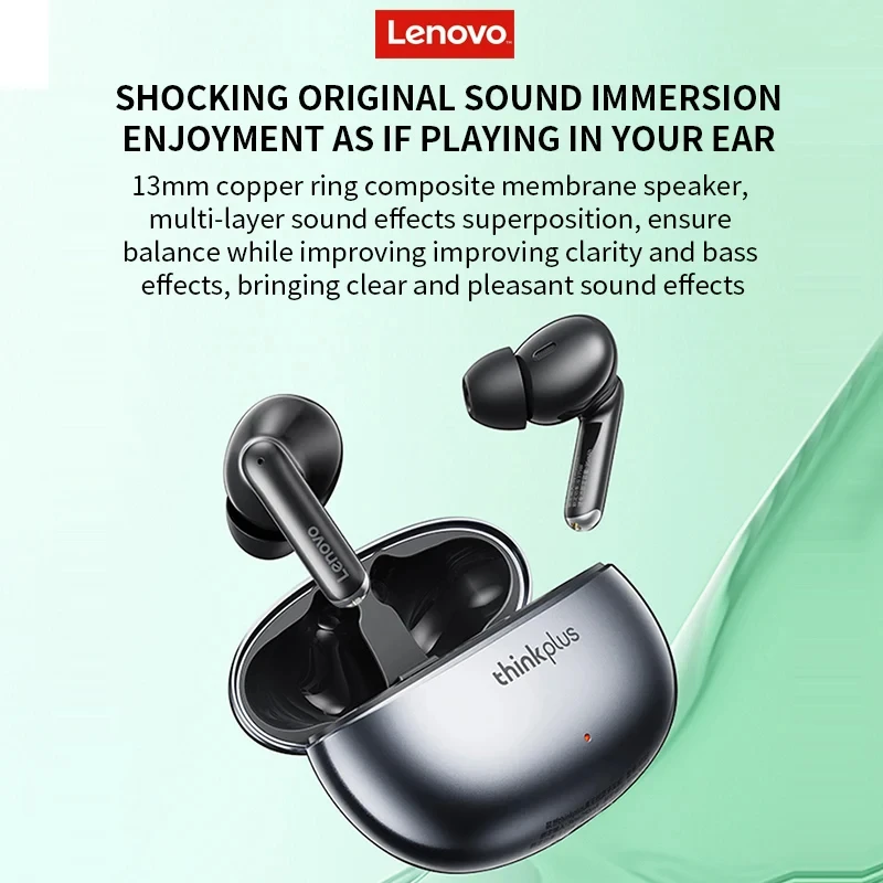 Lenovo XT88 TWS Wireless Bluetooth Earbuds - image 12