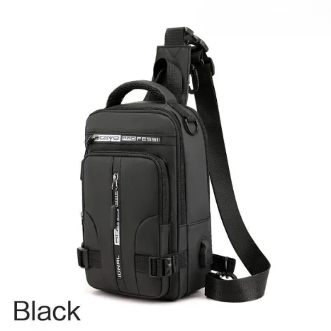 Generic Messenger Shoulder Chest Bags Crossbody USB Charging - image 4