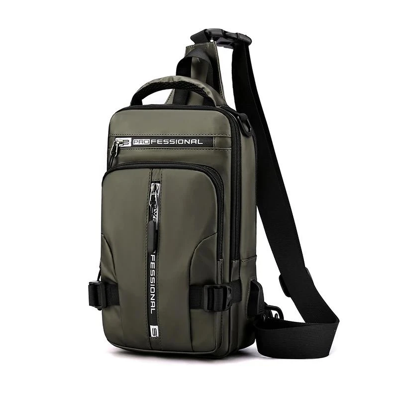 Generic Messenger Shoulder Chest Bags Crossbody USB Charging - image 6