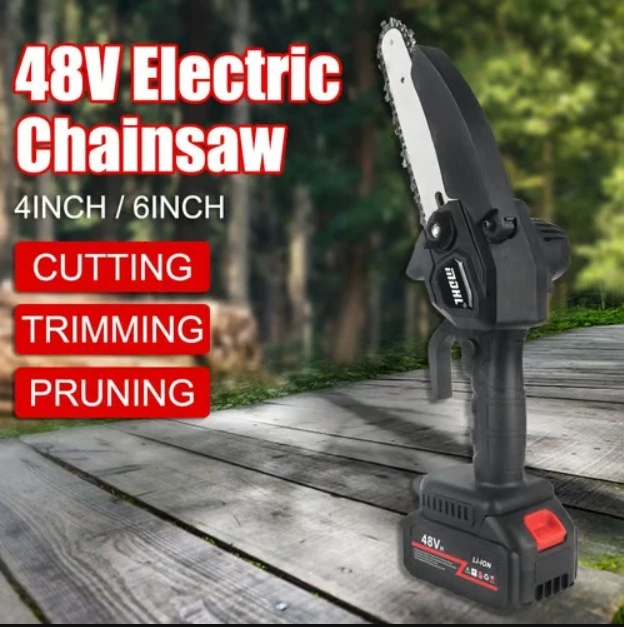 Generic MCS-108 6-Inch Cordless Chainsaw - image 1