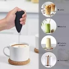 Generic Mini Coffee Milk Egg Beater Electric Foam Blender - image 2
