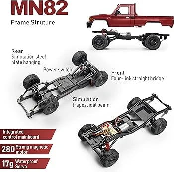 Toyota Land Cruiser MN82 RC Off Road Truck - image 5