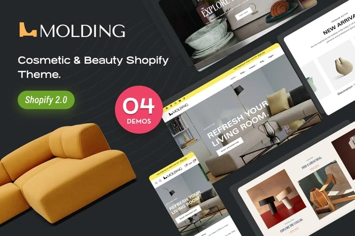 Shopify Molding Modern Interior Theme