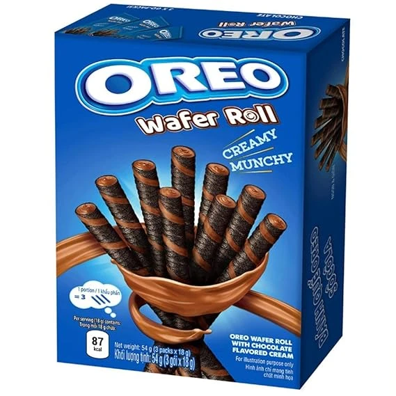 Oreo Wafer Roll 54g