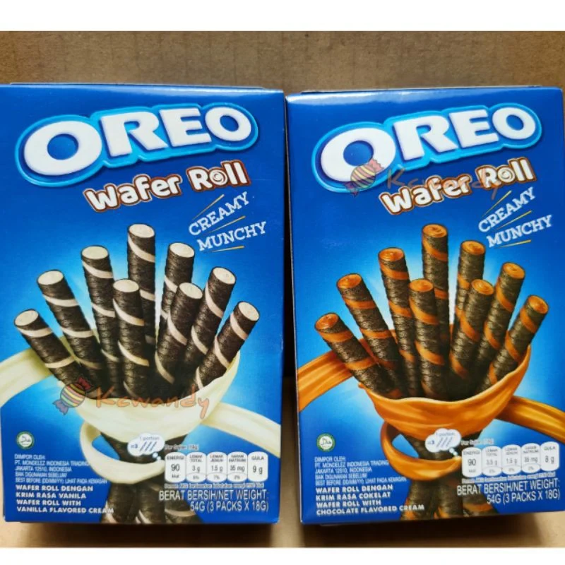 Oreo Wafer Roll 54g - image 2
