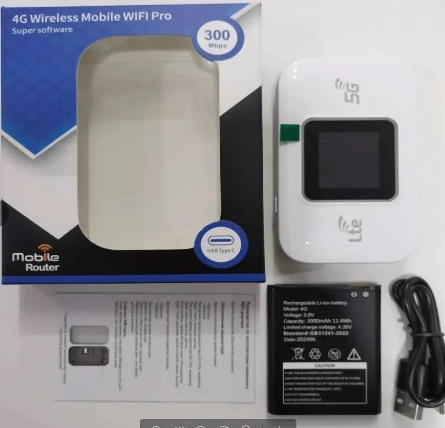 PIXLINK PH314-E LCD 4G LTE Pocket Router 3000mAh - image 3