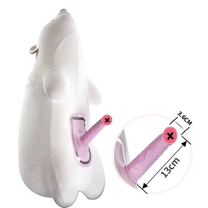 Polar Bear Pillow Remote Control Sex Machine - image 10