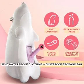 Polar Bear Pillow Remote Control Sex Machine - image 12