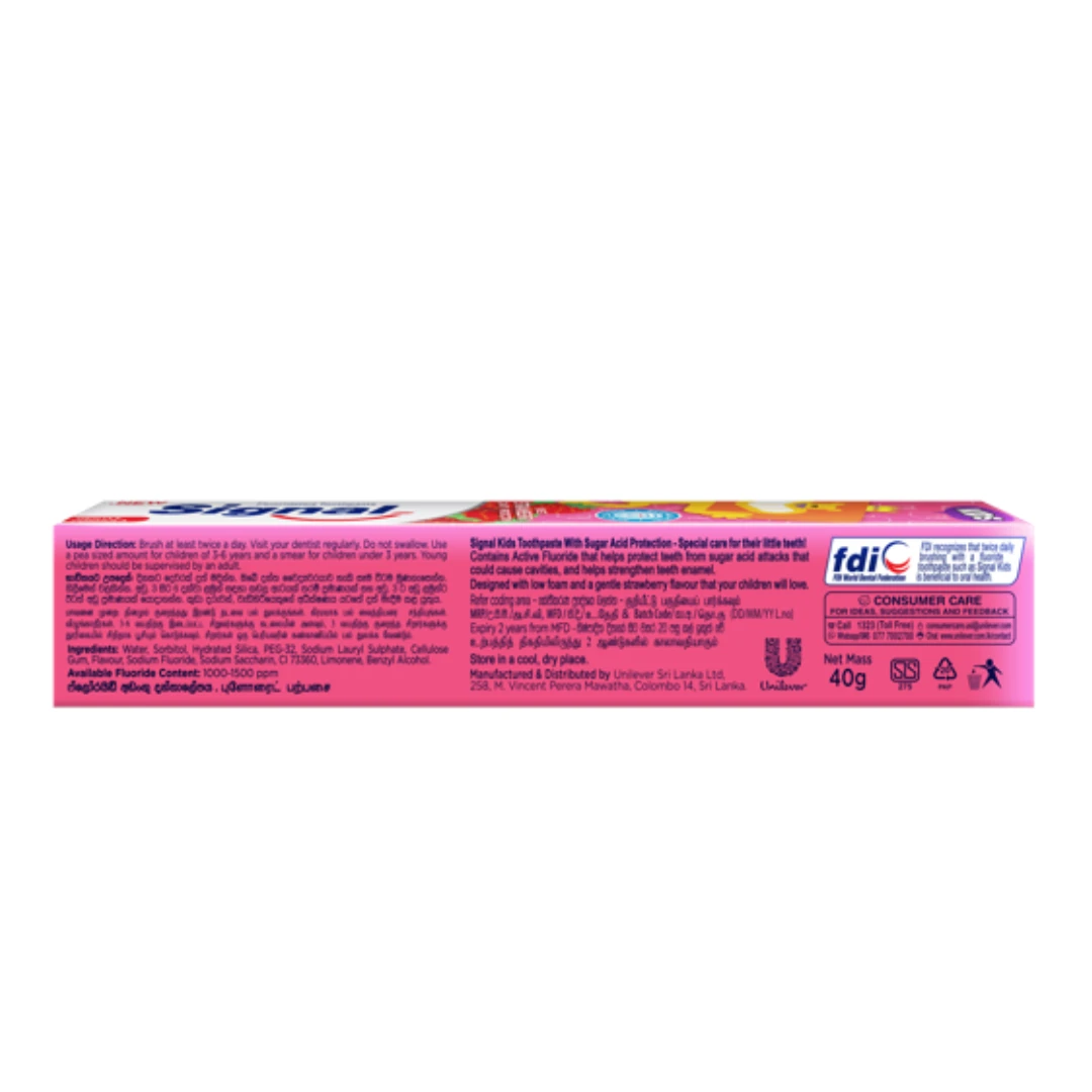 Signal Strawberry Kids Toothpaste 40g - image 2