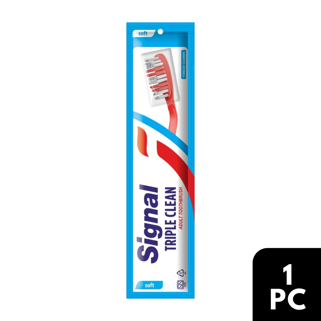 Signal Triple Clean Toothbrush Soft - image 1
