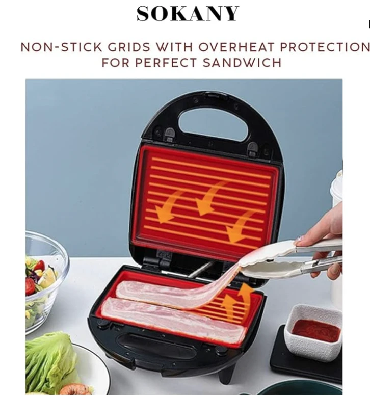 Sokany SK-BBQ-142 Grill Maker - image 5