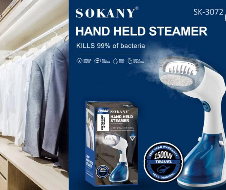 SOKANY SK-3072 Handheld Steamer Strong Steam