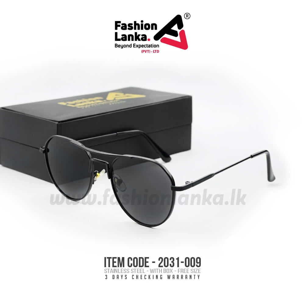 Classic Frame Sunglasses Premium Quality UV Protect BLACK