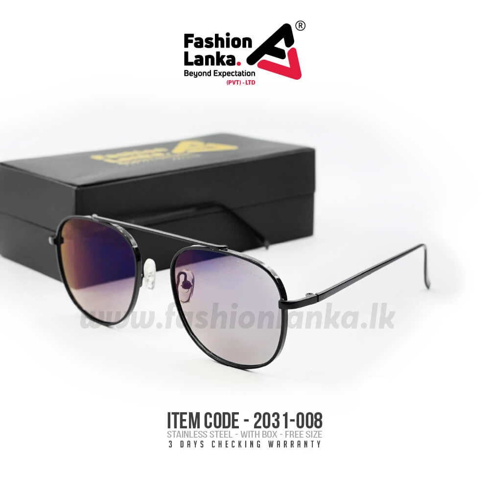 Generic Classic Square Frame UV-Protected Blue Tinted