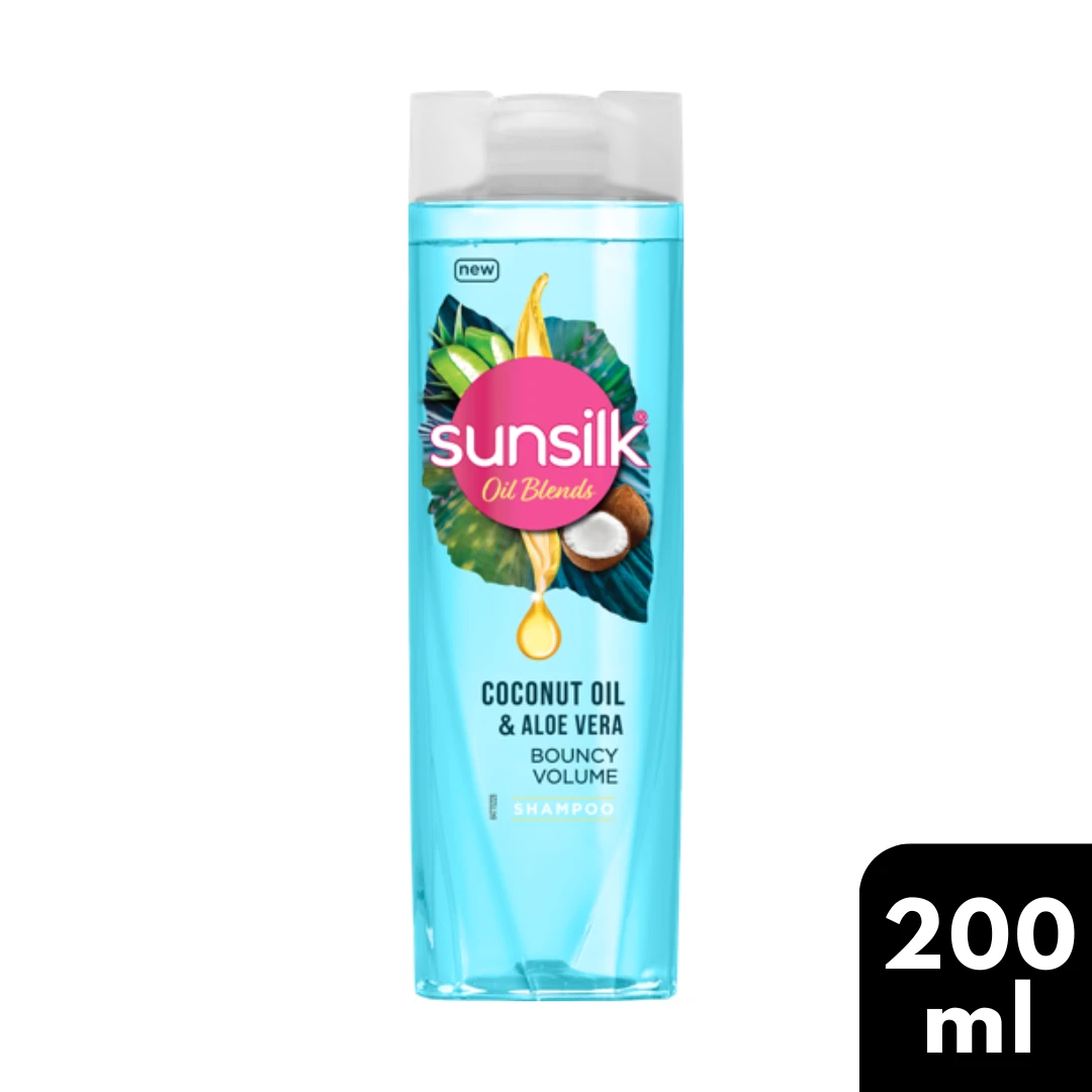 Sunsilk Coconut Oil & Aloe Vera Bouncy Volume Shampoo
