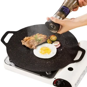 Generic 30cm Grill Pan Korean Round Non-Stick Barbecue