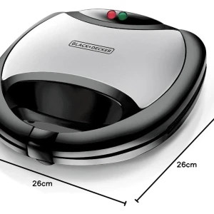 BLACK+DECKER TS2000-B5 2 Slice Sandwich Maker