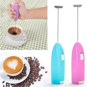 Generic Mini Coffee Milk Egg Beater Electric Foam Blender