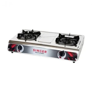Singer NA702ASM Double Burner Gas Cooker Table Top