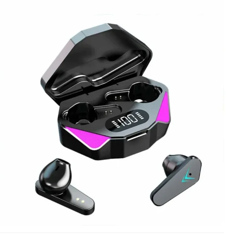 Generic X15 Gaming Bluetooth Touch Earbuds LED Display - image 3