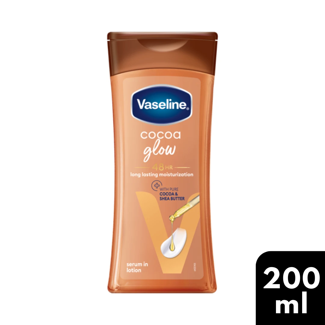 Vaseline Cocoa Glow Body Lotion 200ml - image 1