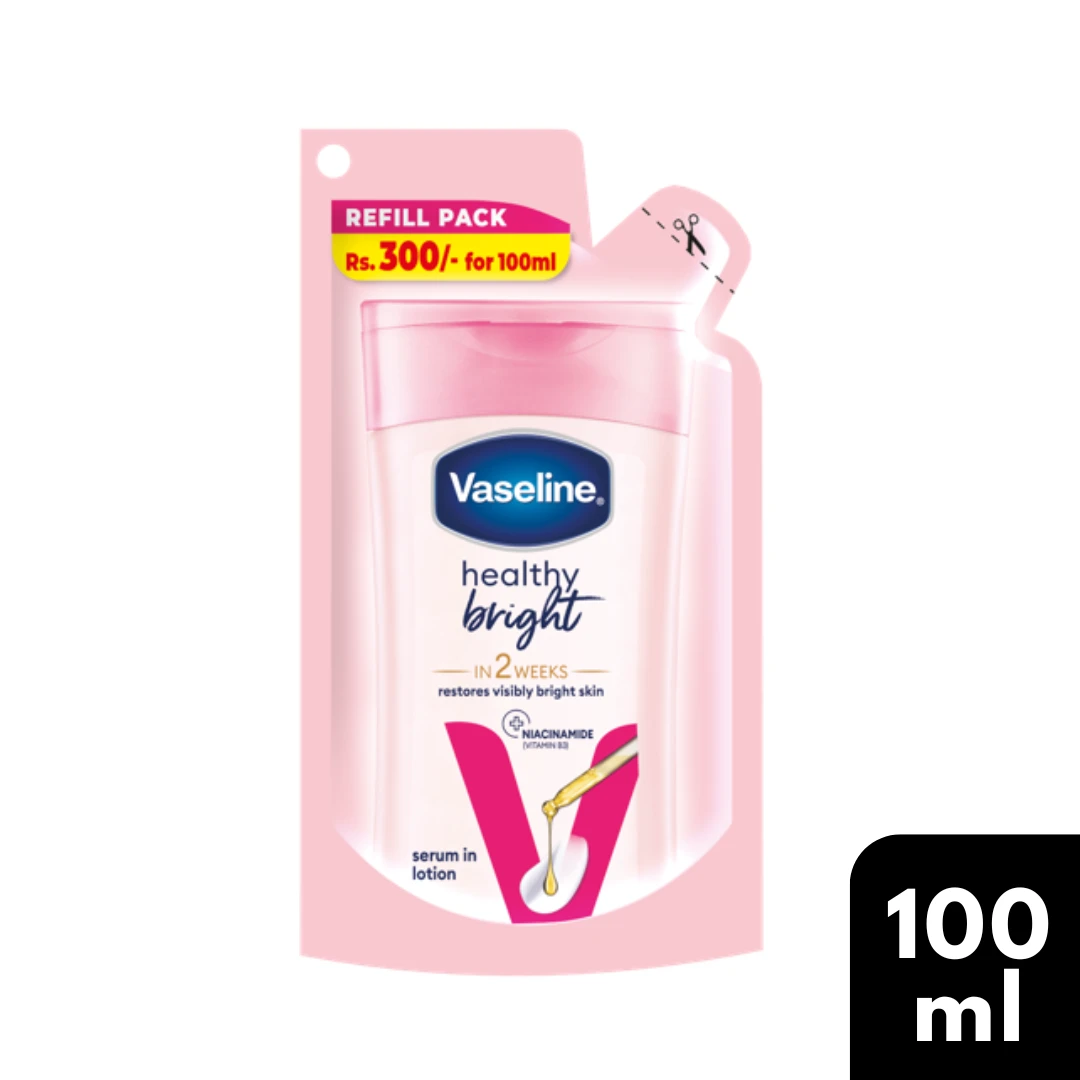 Vaseline Healthy Bright Pouch 100ml - image 1