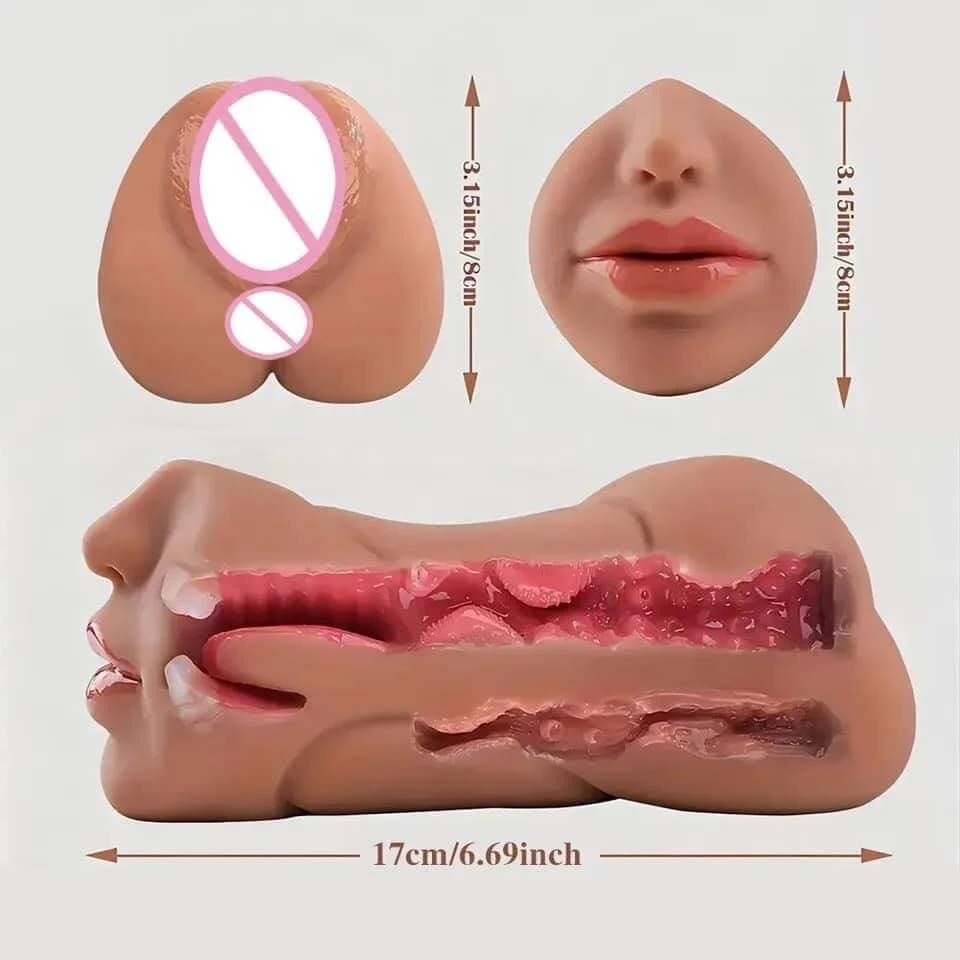 Generic 3 IN 1 Sex Toys Masturbation For Men - image 2