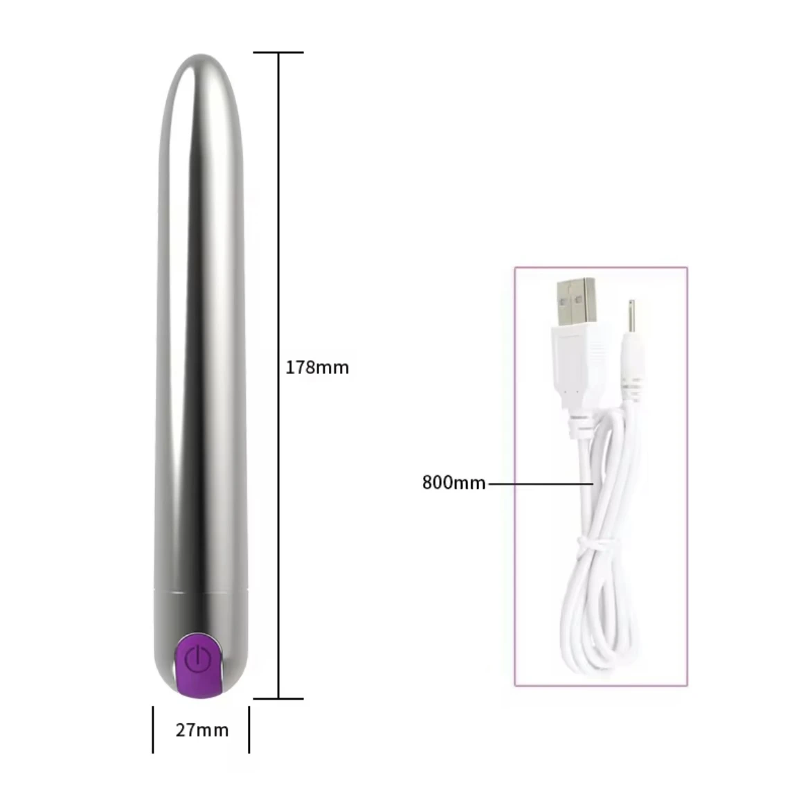 Generic Bullet Vibrating & Rechargeable - image 2