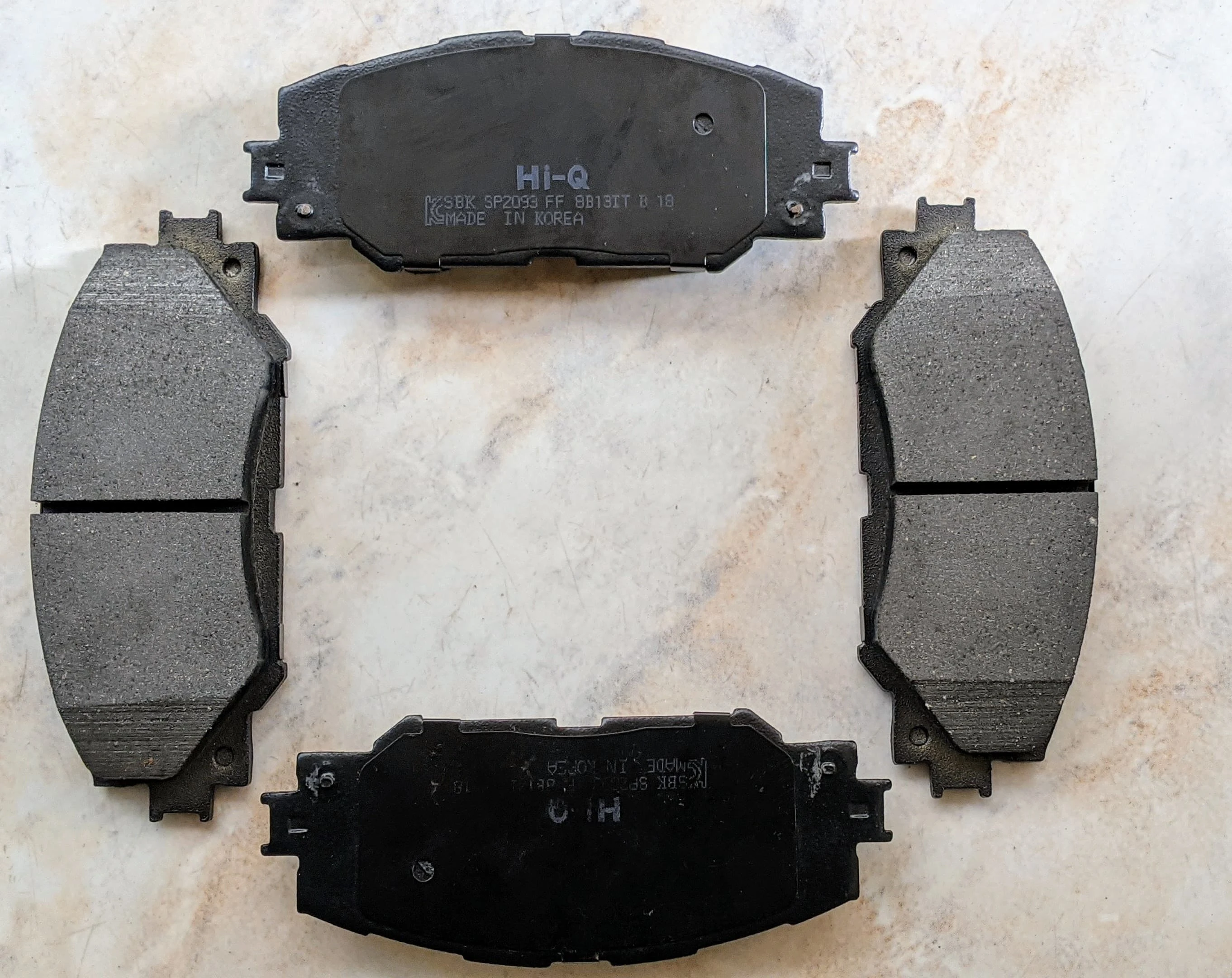 TOYOTA 141 AXIO / COROLLA BRAKE PAD