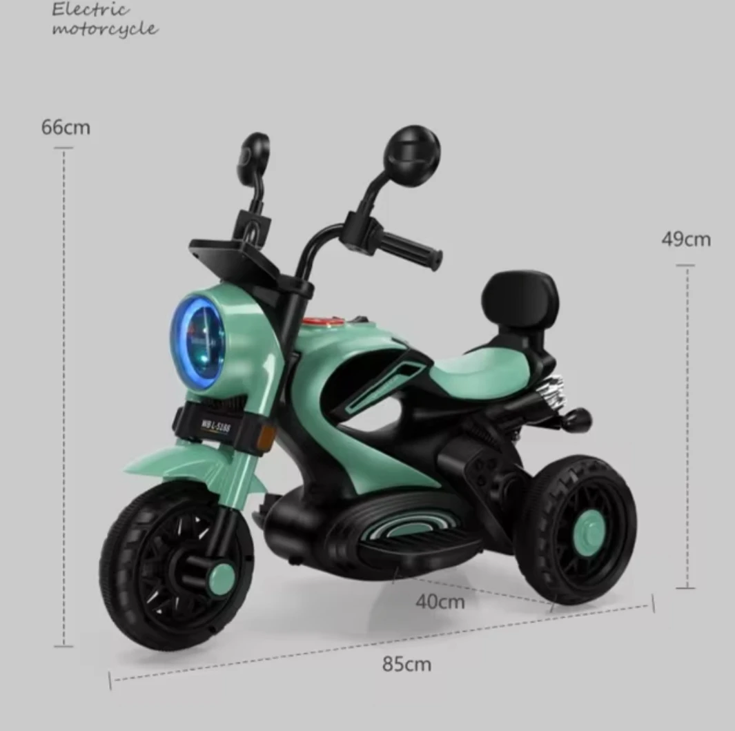 Generic Three-wheel Motorcycle Rechargeable Cold Lights - image 5