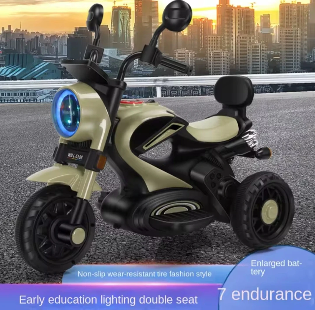 Generic Three-wheel Motorcycle Rechargeable Cold Lights - image 4