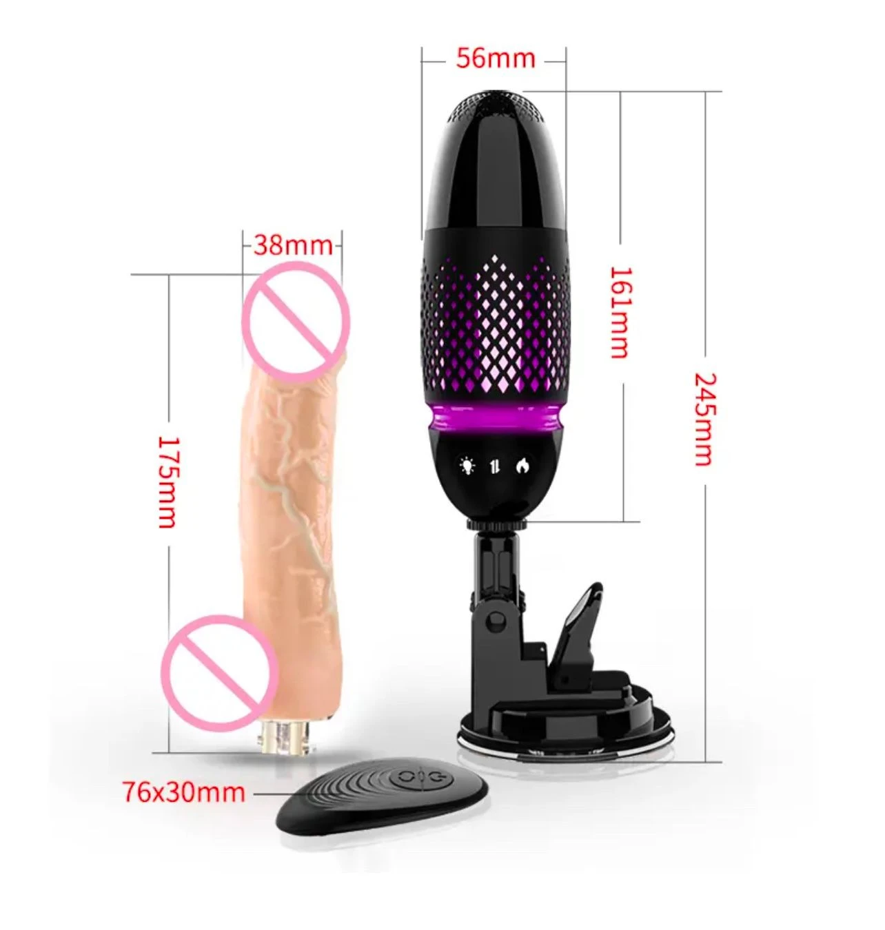 Generic Dildo Sex Machine with Remote - image 2