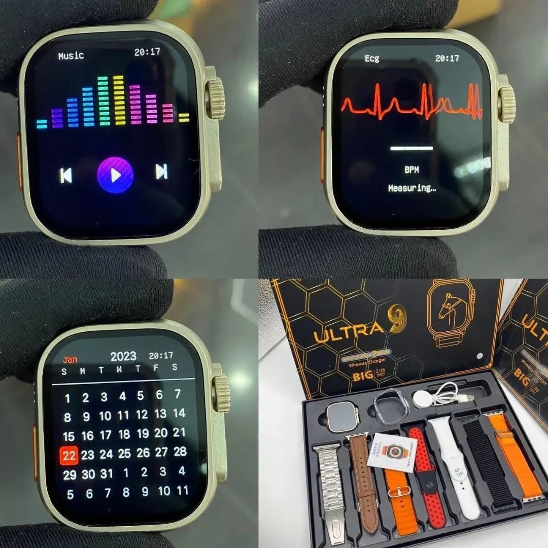 Generic DT900 Ultra Promax 7in1 Smart Watch + Case - image 6