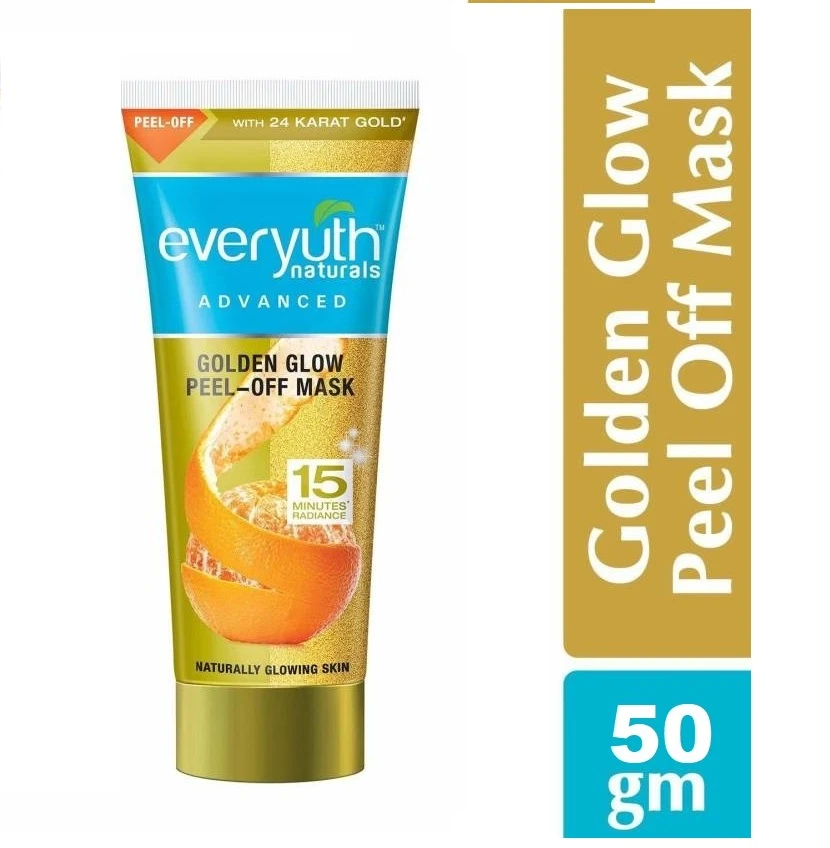 Everyuth Natural Golden Glow Peel Off Mask 50g