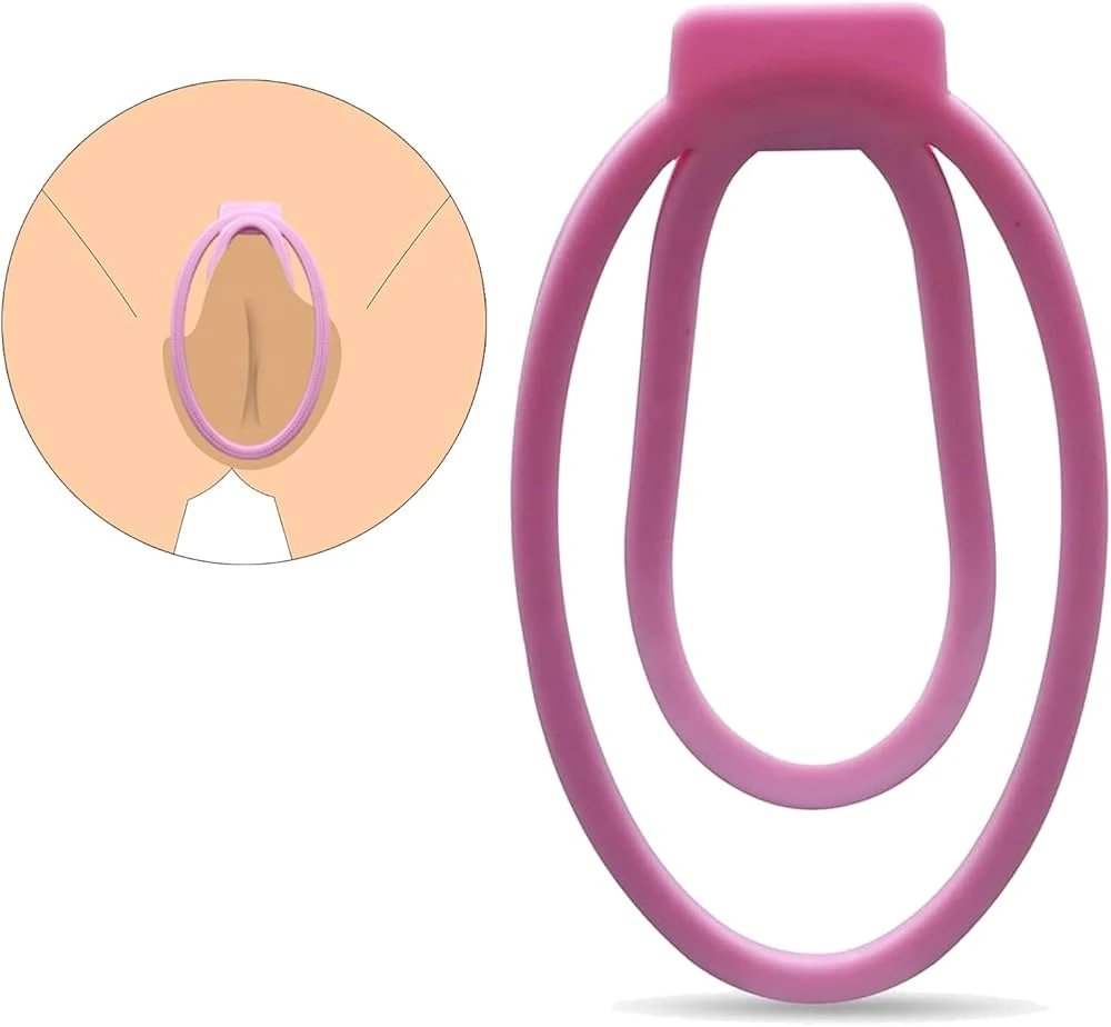 Fufu Clip Sissy Male Panty Chastity Device