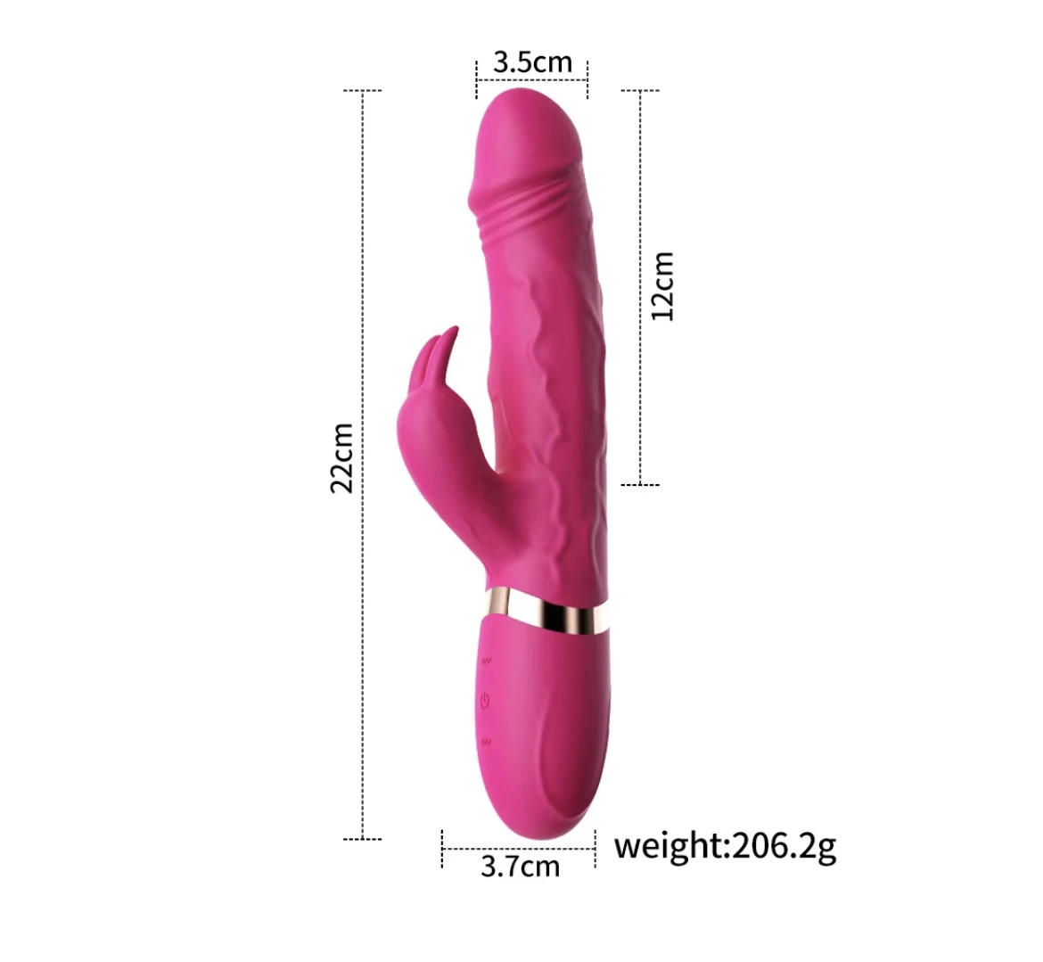 Generic G-Spot Dildo Rabbit Vibrator 10 Speed Vibration - image 2