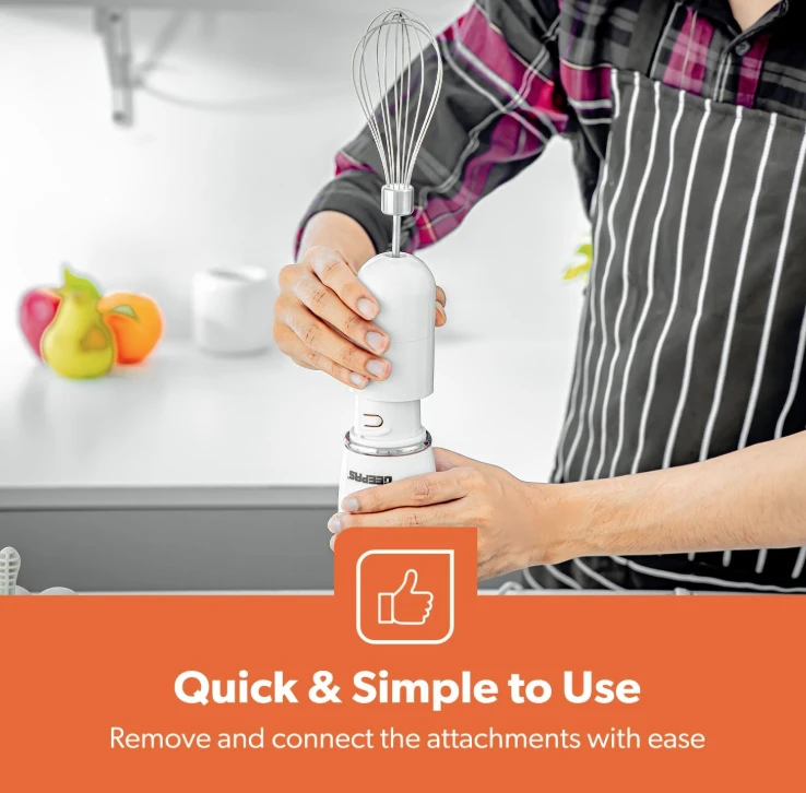 Geepas 4 in 1 Hand Blender (GHB6144) - image 5