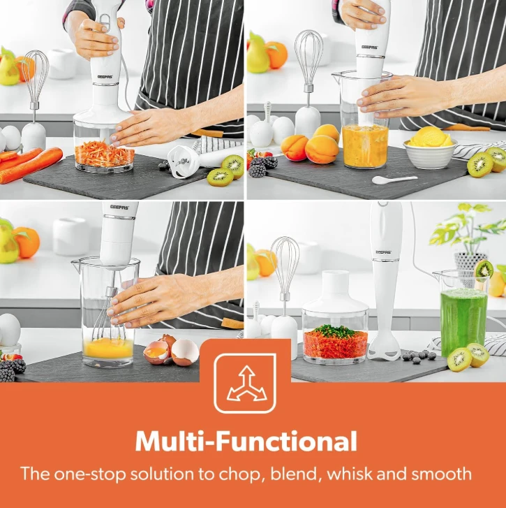 Geepas 4 in 1 Hand Blender (GHB6144) - image 4