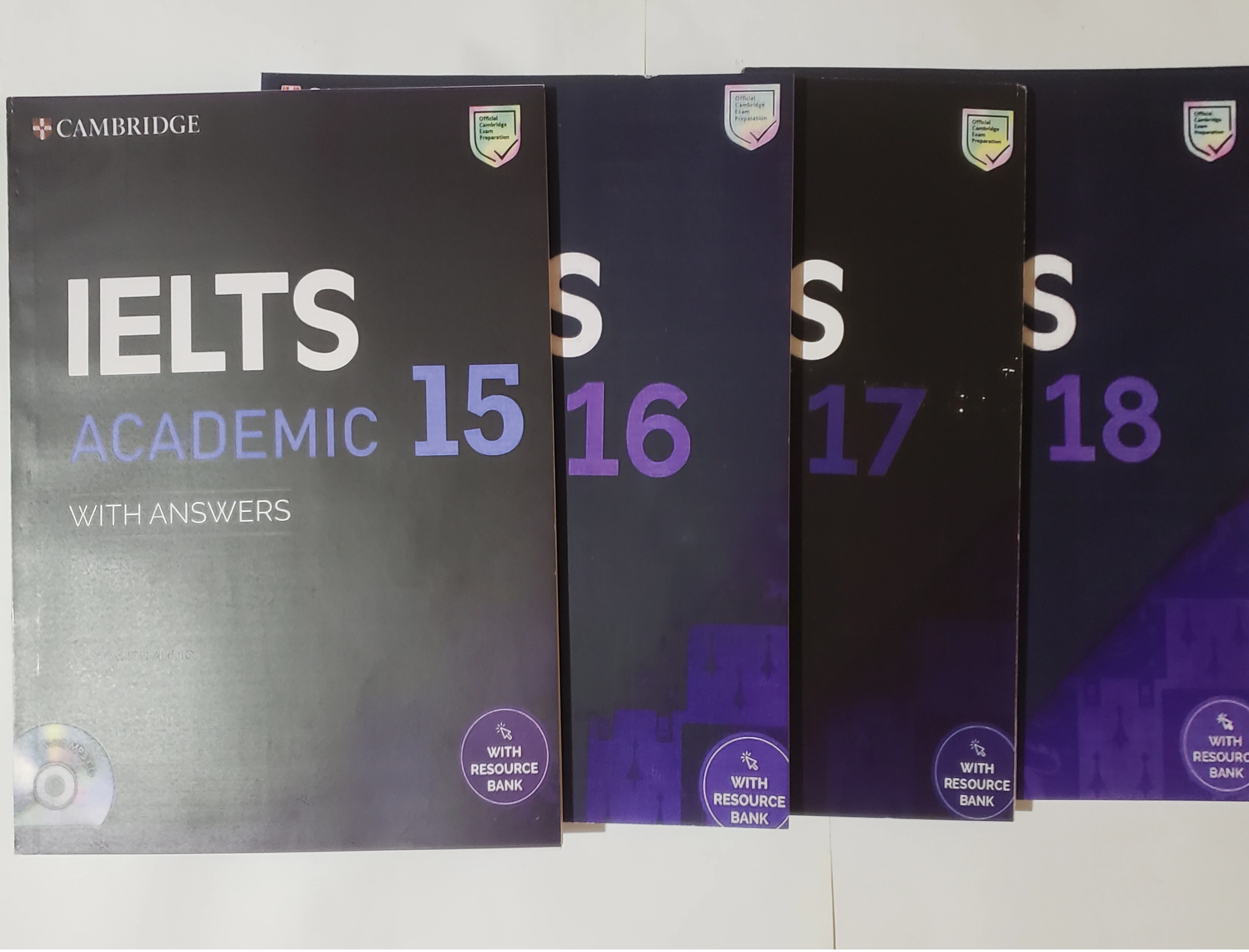 IELTS Academic 15 & 18 Books