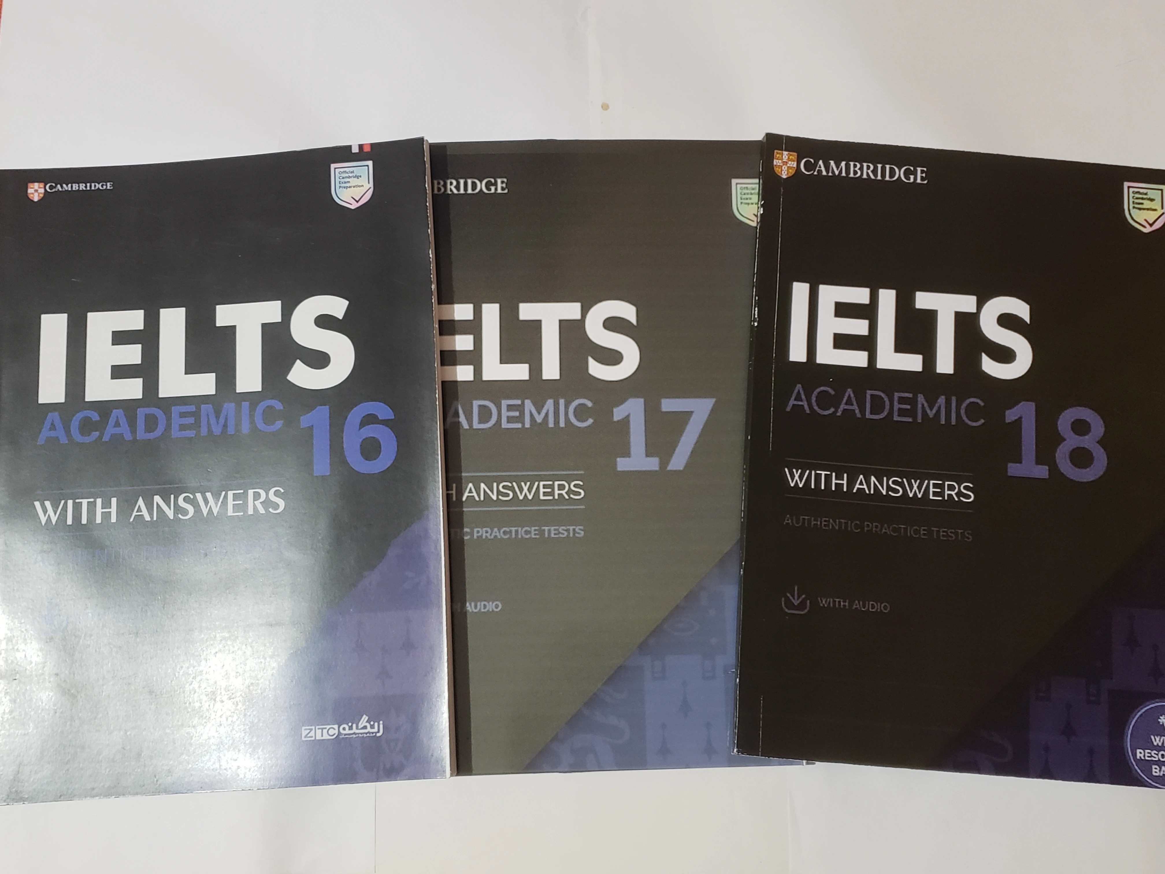 IELTS Academic 16 & 18 Books