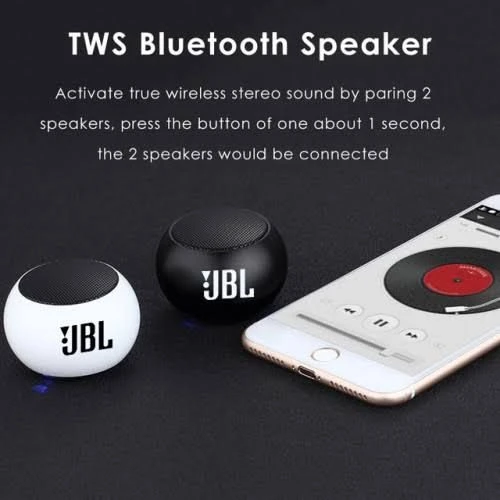 JBL M3 Mini Portable Bluetooth Speaker Wireless Black - image 8