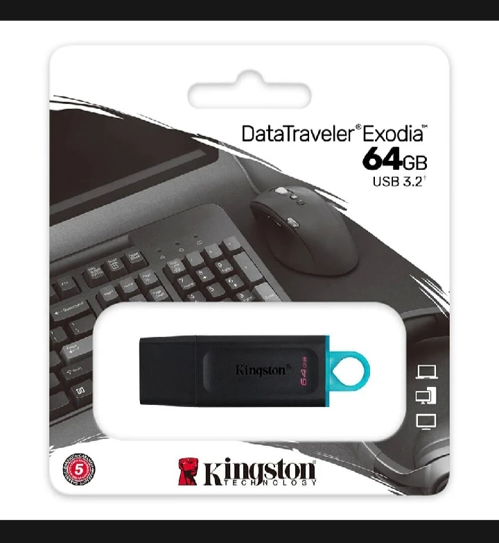 Kingston DataTraveler Exodia 64GB Pen Drive USB 3.2