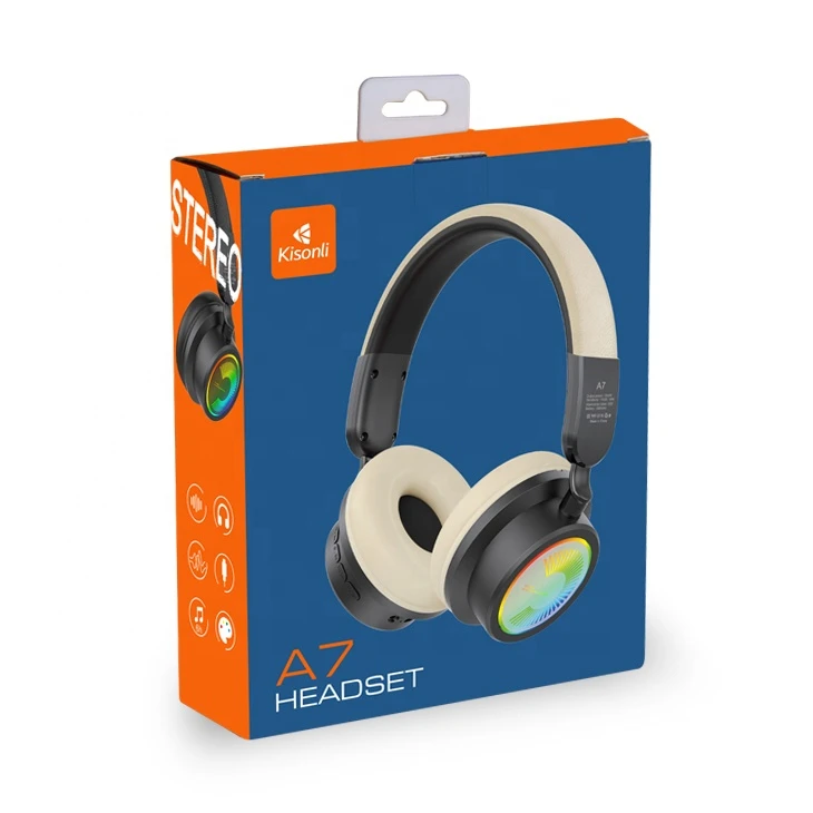 Kisonli A7 Active Noise Bluetooth Gaming Headphone - image 3
