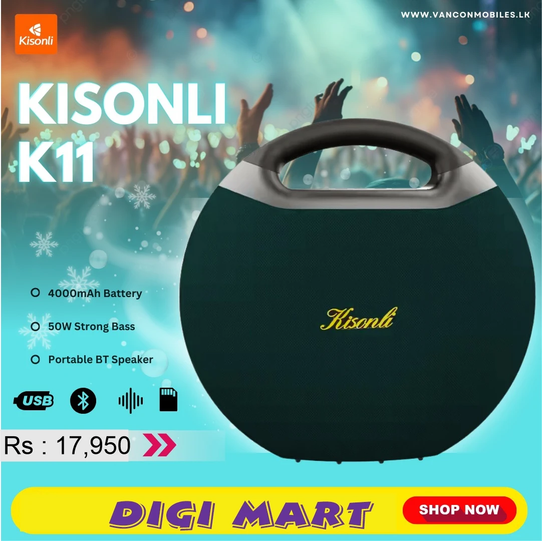 Kisonli K11 Bluetooth Speaker 4500mAh Battery 50W - image 3