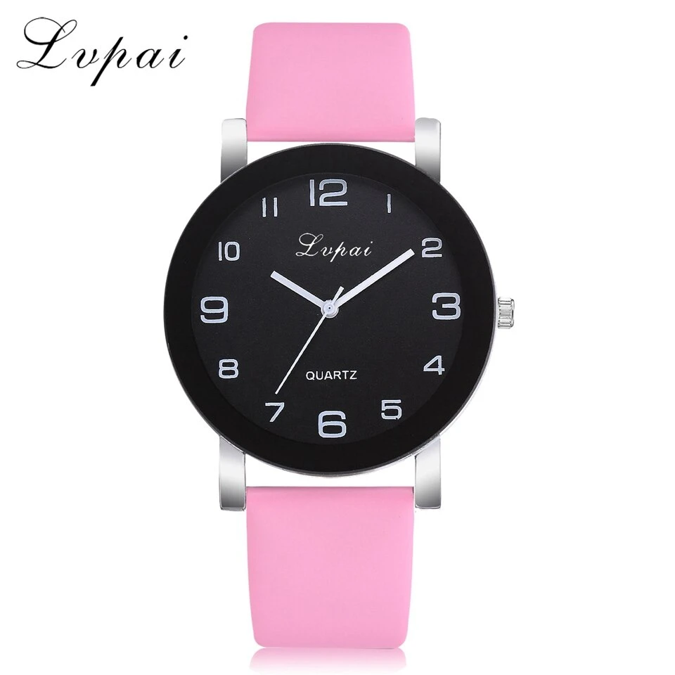 Generic Fashion Casual Quartz Leather Band Women Watch - image 3