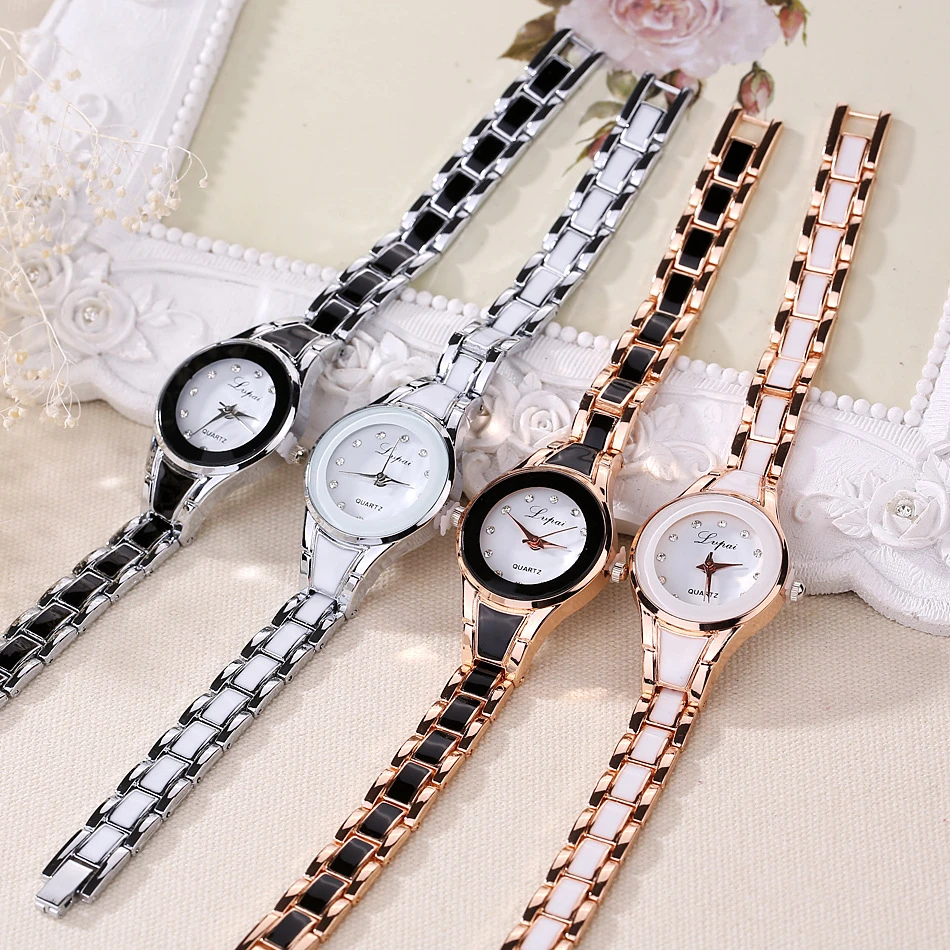 Generic Women Watch Luxury Fashion Quartz Stainless Steel - image 3