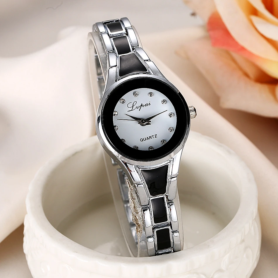 Generic Women Watch Luxury Fashion Quartz Stainless Steel - image 4