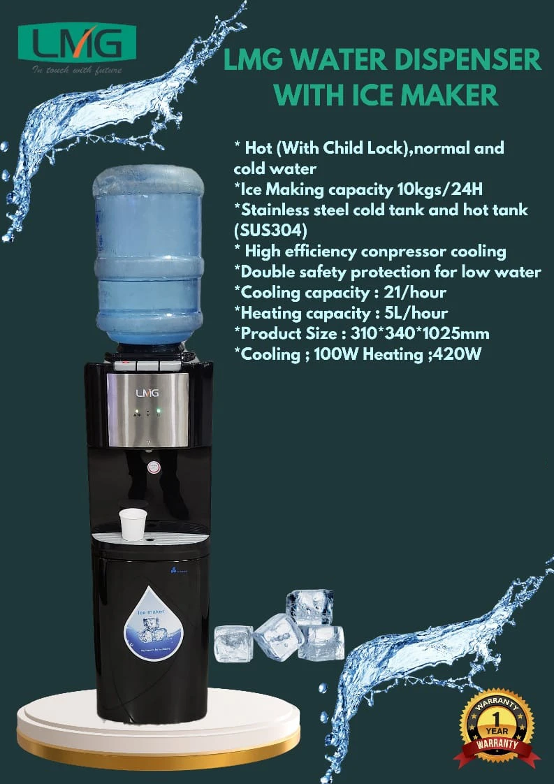 LMG Water Dispenser With Ice Maker FFQRT-21011