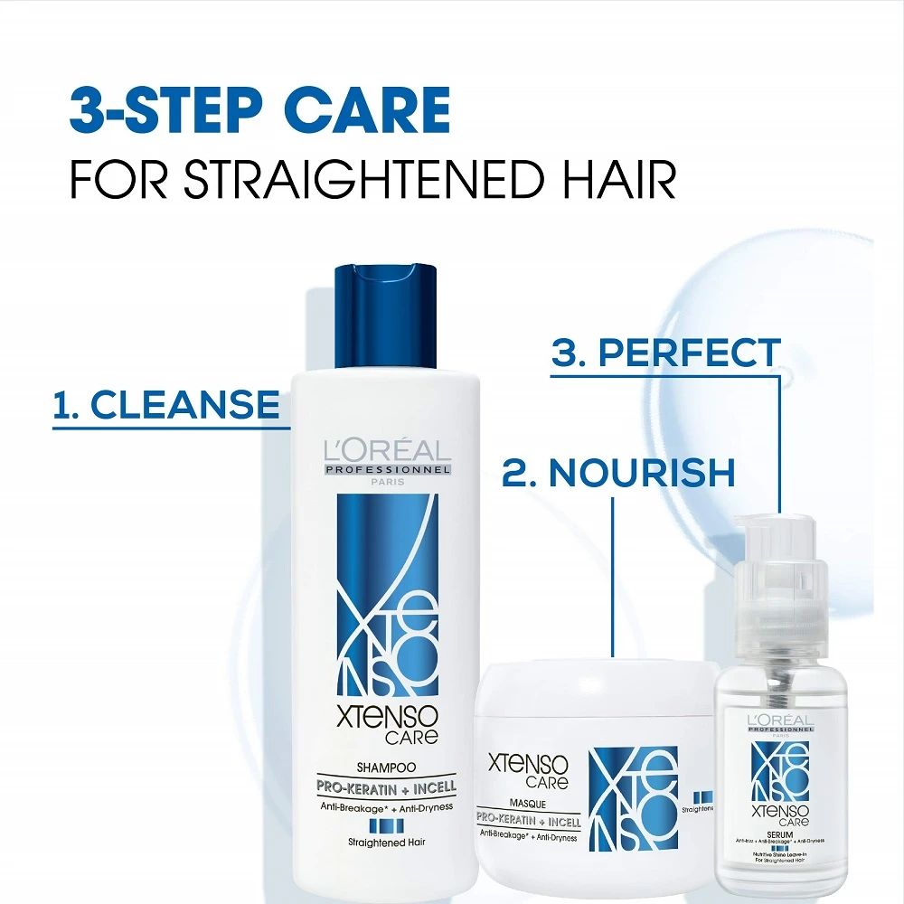 Loreal Professional Xtenso Care Shampoo Straight Hair 250ml - image 2
